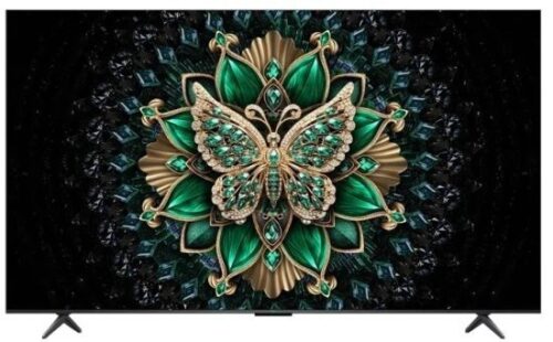 טלוויזיה חכמה 65 אינץ' TCL 4K QLED-MiniLED Google TV 65C61K  - מערכת שמע Onkyo 2.1