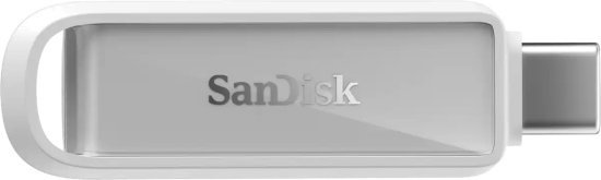 זיכרון נייד עם חיבור SanDisk Phone Drive USB Type-C - דגם SDIXS0N-064G-GN6NE - נפח 64GB - צבע Arctic White