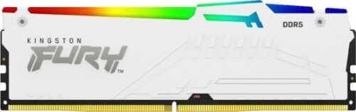 418681_b_1.jpg זכרון למחשב Kingston FURY BEAST RGB 2x16GB DDR5 6800MT / s CL34 - צבע לבן