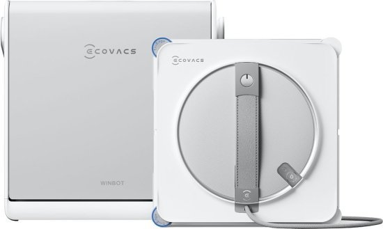 מנקה חלונות רובוטי Ecovacs Winbot W2S Omni - צבע לבן - שנה אחריות יבואן רשמי על ידי רונלייט