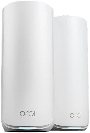 418869_b_1.jpg ראוטר (2 יחידות) NETGEAR Orbi 870 BE21000 WiFi 7 Tri-Band Mesh - צבע לבן