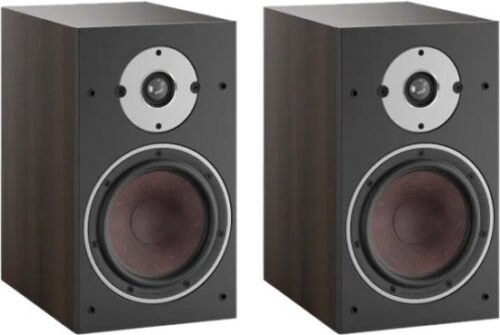 זוג רמקולים מדפיים DALI OBERON 3 - צבע Dark Walnut
