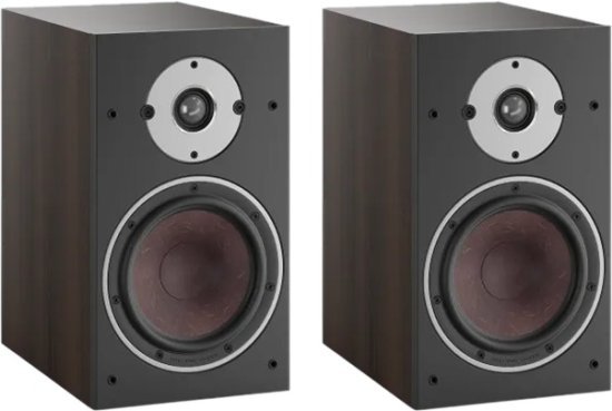 זוג רמקולים מדפיים DALI OBERON 3 - צבע Dark Walnut