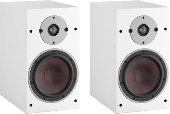 זוג רמקולים מדפיים DALI OBERON 3 - צבע לבן