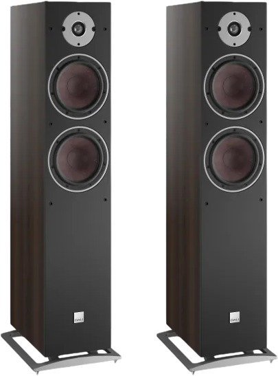 זוג רמקולים רצפתיים DALI OBERON 7 - צבע Dark Walnut
