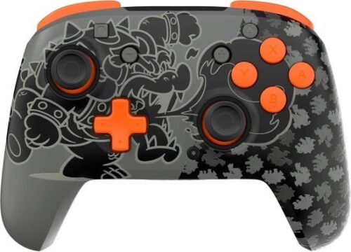 בקר משחק אלחוטי Rematch Bowser מבית Turtle Beach PDP - תואם Nintendo Switch