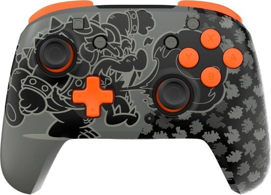 419795_b_1.jpg בקר משחק אלחוטי Rematch Bowser מבית Turtle Beach PDP - תואם Nintendo Switch