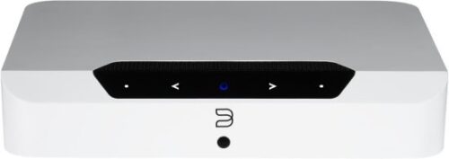 סטרימר מוסיקה אלחוטי עם מגבר מובנה Bluesound Powernode Edge - צבע לבן