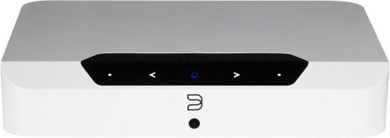 סטרימר מוסיקה אלחוטי עם מגבר מובנה Bluesound Powernode Edge - צבע לבן