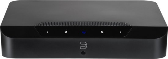 סטרימר מוסיקה אלחוטי עם מגבר מובנה Bluesound Powernode Edge - צבע שחור