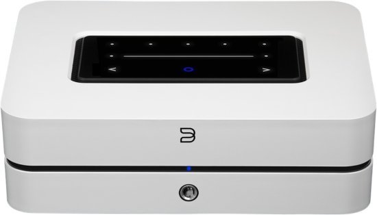 סטרימר מוסיקה אלחוטי Bluesound Powernode N331 - צבע לבן
