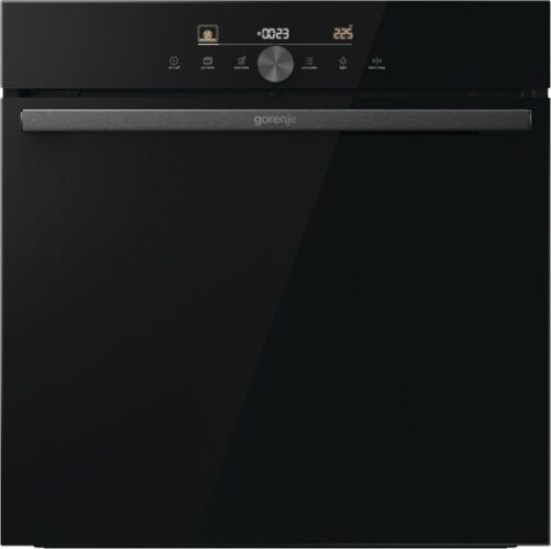 תנור בנוי 77 ליטר 22 תוכניות 60 ס''מ Gorenje Steam BOS6747A05DG - זכוכית שחורה