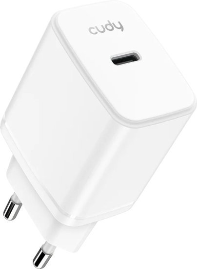מטען קיר 25W בטכנולוגיית GaN עם חיבור USB-C דגם CH25 מבית Cudy