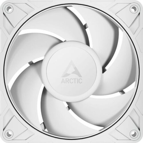 מאוורר למארז Arctic P12 Pro PST 120mm - צבע לבן