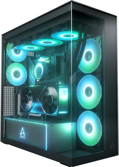 421907_b_1.jpg מארז ללא ספק Arctic Xtender VG Premium E-ATX Mid Tower - צבע שחור (Mirror Black)