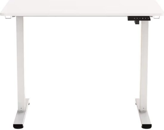 שולחן חכם מתכוונן בגודל 100x60 ס''מ Smarter ET119W-C - צבע לבן