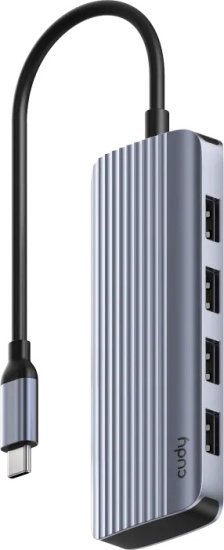 423509_b_1.jpg רכזת 6-ב-1 עם חיבורי USB-A, USB-C PD ו-HDMI מבית Cudy