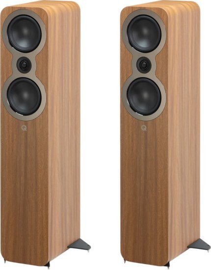 זוג רמקולים רצפתיים דגם 3050c מבית Q Acoustics - צבע Pin Oak