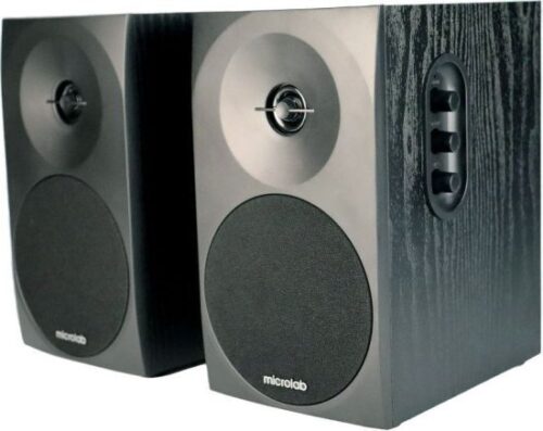 זוג רמקולים למחשב דגם B70 מבית Microlab - צבע שחור