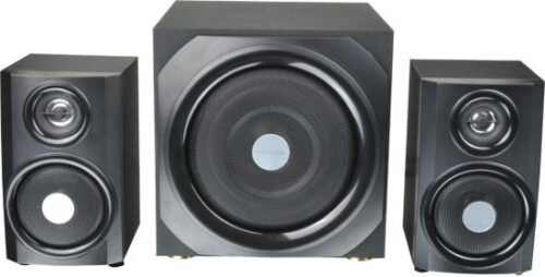 מערכת רמקולים למחשב 2.1 ערוצים דגם TMN-9BT מבית Microlab - צבע שחור