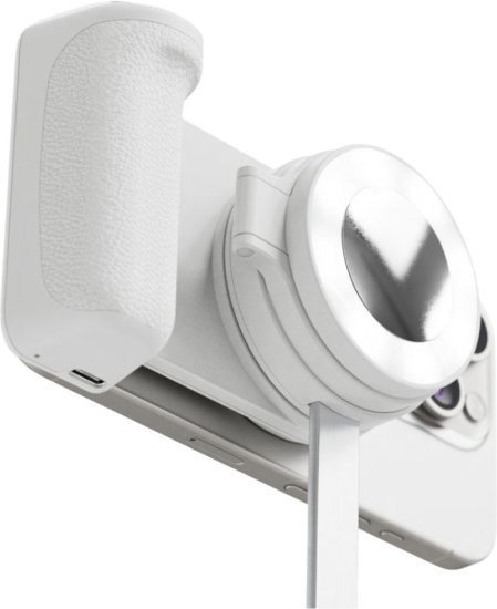 ערכת אביזרים לצילום מקצועי תואמת Magsafe דגם SnapGrip Creator Kit מבית ShiftCam - צבע Stone