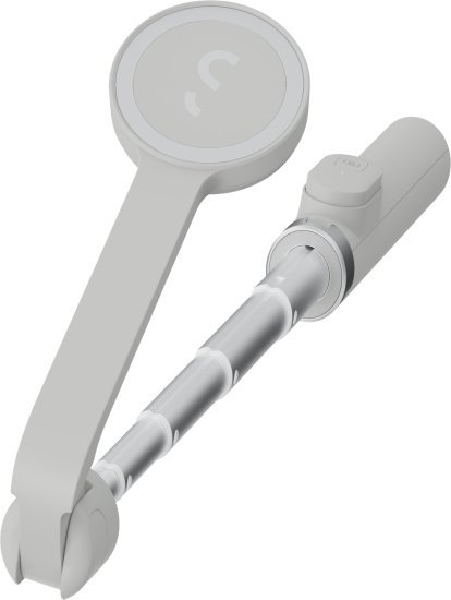 424538_b_1.jpg חצובה מוט סלפי תואמת Magsafe עם שלט Bluetooth דגם SnapStand Selfie מבית ShiftCam - צבע Stone