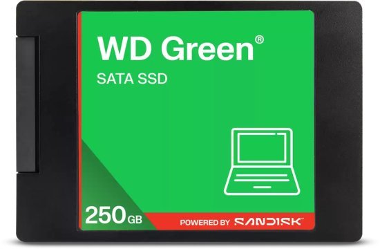 כונן Western Digital Green 250GB 2.5'' SATA III SSD WDS250G5G0A