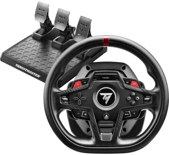 סט T248R הגה ודוושות מבית Thrustmaster - מתאים ל-PC/PS4 / PS5