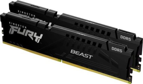 זכרון למחשב Kingston FURY BEAST 2x32GB DDR5 6400MT / s CL32 - צבע שחור