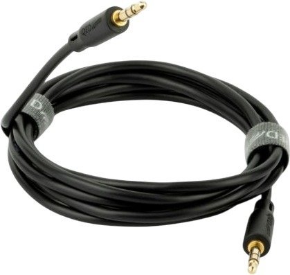 כבל אודיו אנלוגי (3.5 מ''מ) 3.5mm Jack to Jack Cable סדרת Connect מבית QED - אורך 1.5 מטר