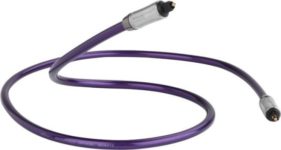כבל אופטי (Toslink) Optical Quartz סדרת Reference מבית QED - אורך 2 מטר