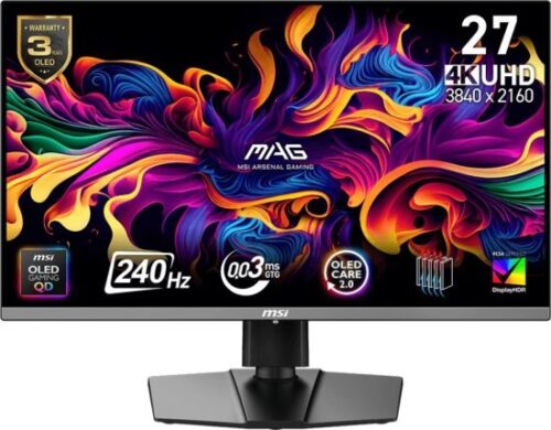 427149_b_1.jpg מסך מחשב גיימינג ''MSI MAG 272UP QD-OLED X24 UHD 240Hz 26.5