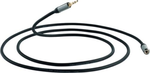 כבל מאריך 3.5 מ''מ זכר ל-3.5 מ''מ נקבה סדרת Performance מבית QED - אורך 5 מטר