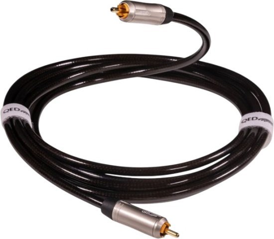 כבל סאבוופר (RCA) Subwoofer 40 סדרת Reference מבית QED - אורך 10 מטר