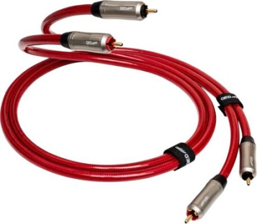 כבל אודיו אנלוגי (2x RCA) Audio 40 סדרת Reference מבית QED - אורך 0.6 מטר