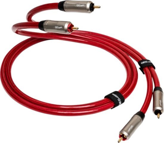 כבל אודיו אנלוגי (2x RCA) Audio 40 סדרת Reference מבית QED - אורך 3 מטר