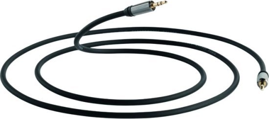 כבל אודיו אנלוגי (3.5 מ''מ) Audio J2J סדרת Performance מבית QED - אורך 3 מטר