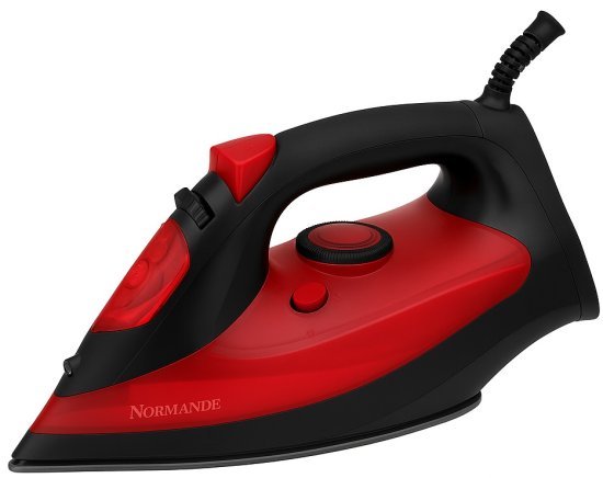 מגהץ אדים Normande AJ-2092C 2800W - צבע שחור / אדום