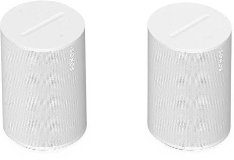 זוג רמקולים סטליטיים חכמים Sonos Era 100 Pro - צבע לבן