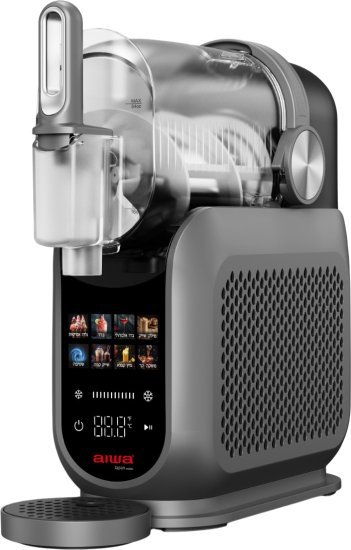 מכונת ברד וגלידה מקצועית 1.8 ליטר Aiwa Pro - צבע אפור