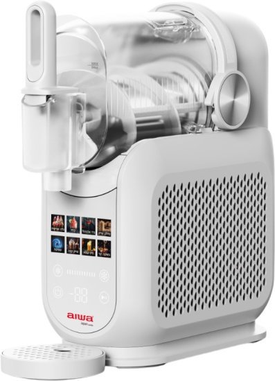 מכונת ברד וגלידה מקצועית 1.8 ליטר Aiwa Pro - צבע לבן