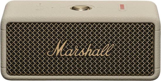 רמקול Bluetooth נייד Marshall Emberton III - צבע קרם
