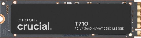 429890_b_1.jpg כונן SSD פנימי T710 PCIe Gen5 NVMe M.2 מבית Crucial - נפח 4TB