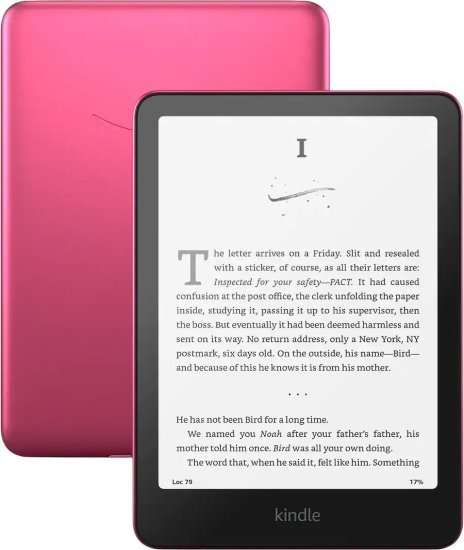 429954_b_1.jpg קורא ספרים אלקטרוני Kindle Paperwhite 12th Gen Signature Edition 32GB Wi-Fi - צבע Raspberry