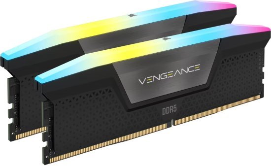 זיכרון למחשב Corsair Vengeance RGB 2x24GB DDR5 7000MT / s CL40 - צבע אפור