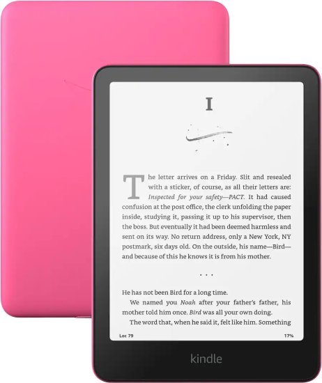 430656_b_1.jpg קורא ספרים אלקטרוני Kindle Paperwhite 12th Gen 16GB Wi-Fi - צבע Raspberry