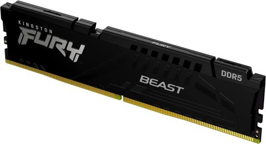 זכרון למחשב Kingston FURY BEAST 32GB DDR5 6400MT / s CL32 - צבע שחור