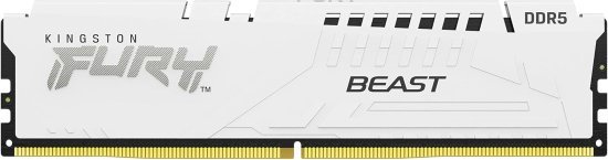 זכרון למחשב Kingston FURY BEAST 32GB DDR5 6400MT / s CL32 - צבע לבן