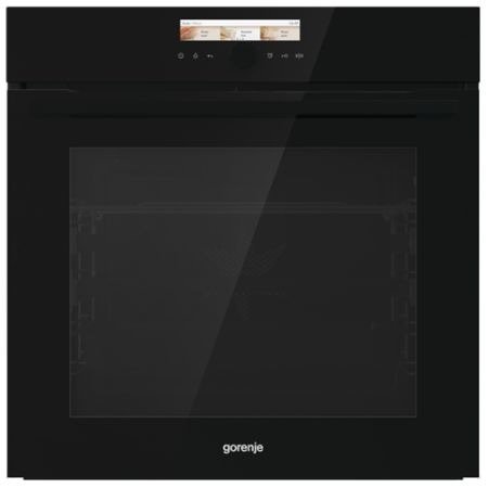 תנור בנוי 71 ליטר 8 תוכניות 60 ס''מ Gorenje Superior Line BO798S37BG - זכוכית שחורה