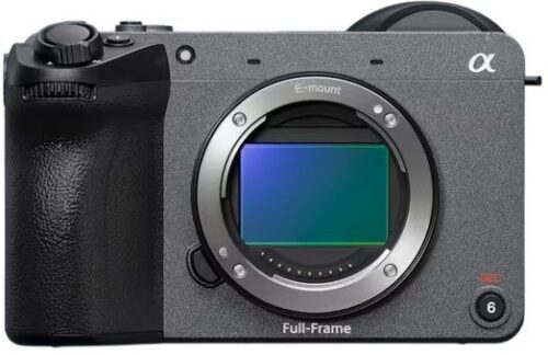 מצלמה דיגיטלית ללא מראה Sony FX2 Cinema Full-Frame Mirrorless - צבע אפור - יחידת גוף + ידית XLR דגם ILME-FX2